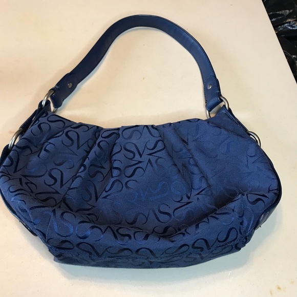 Simply Vera Vera Wang Handbags - Simply Vera Vera wang blue purse leather strap
